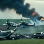 traffic advisories after Spitfire crash