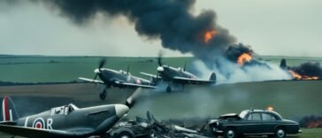 traffic advisories after Spitfire crash